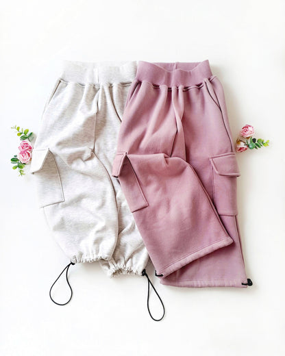 Pantalón cargo Ximena + accesorio