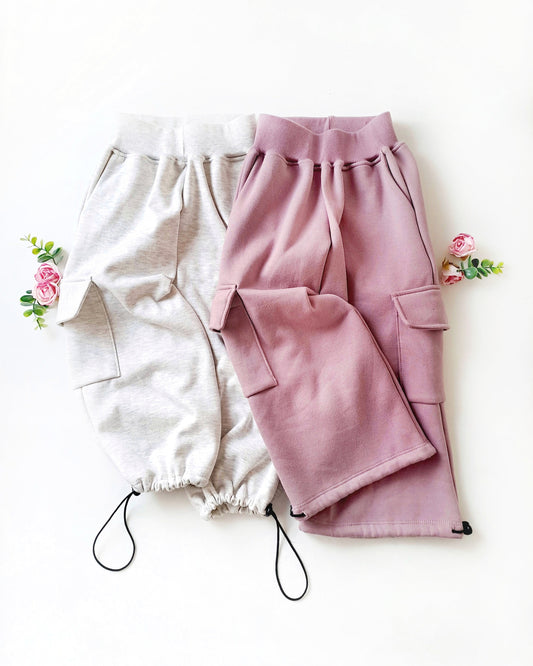 Pantalón cargo Ximena + accesorio