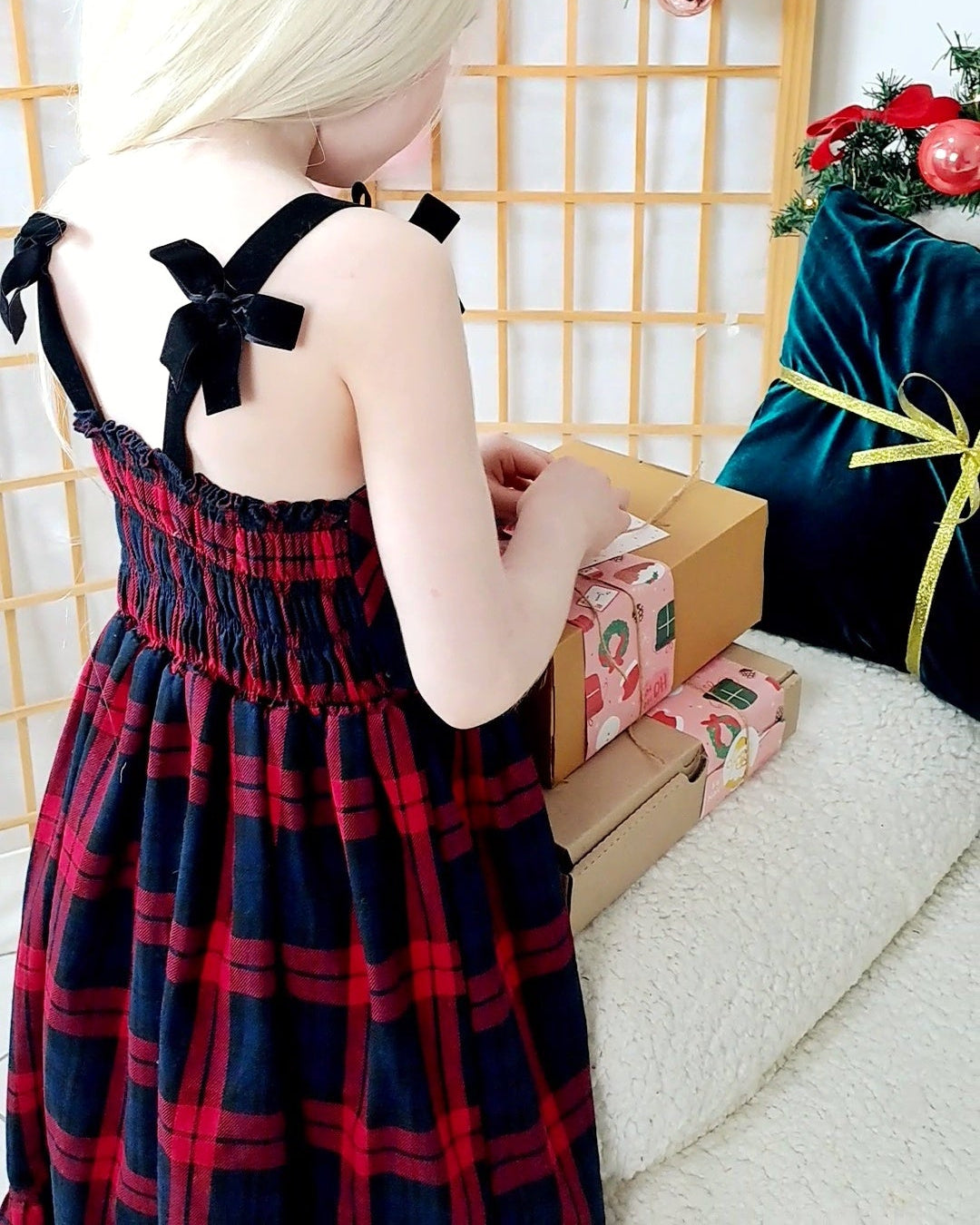 Vestido Lucía + moño