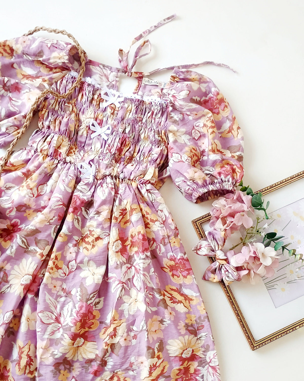 Vestido Arelí + moño